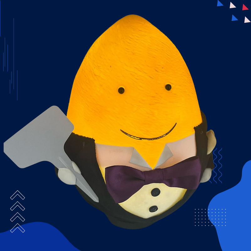 Luminária Coxinha Elegante – Ilumine com Sabor e Estilo! 😍✨